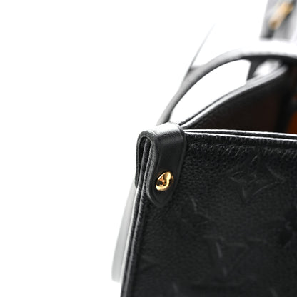 Louis Vuitton Empreinte Monogram Giant Onthego MM Black 11 of 13