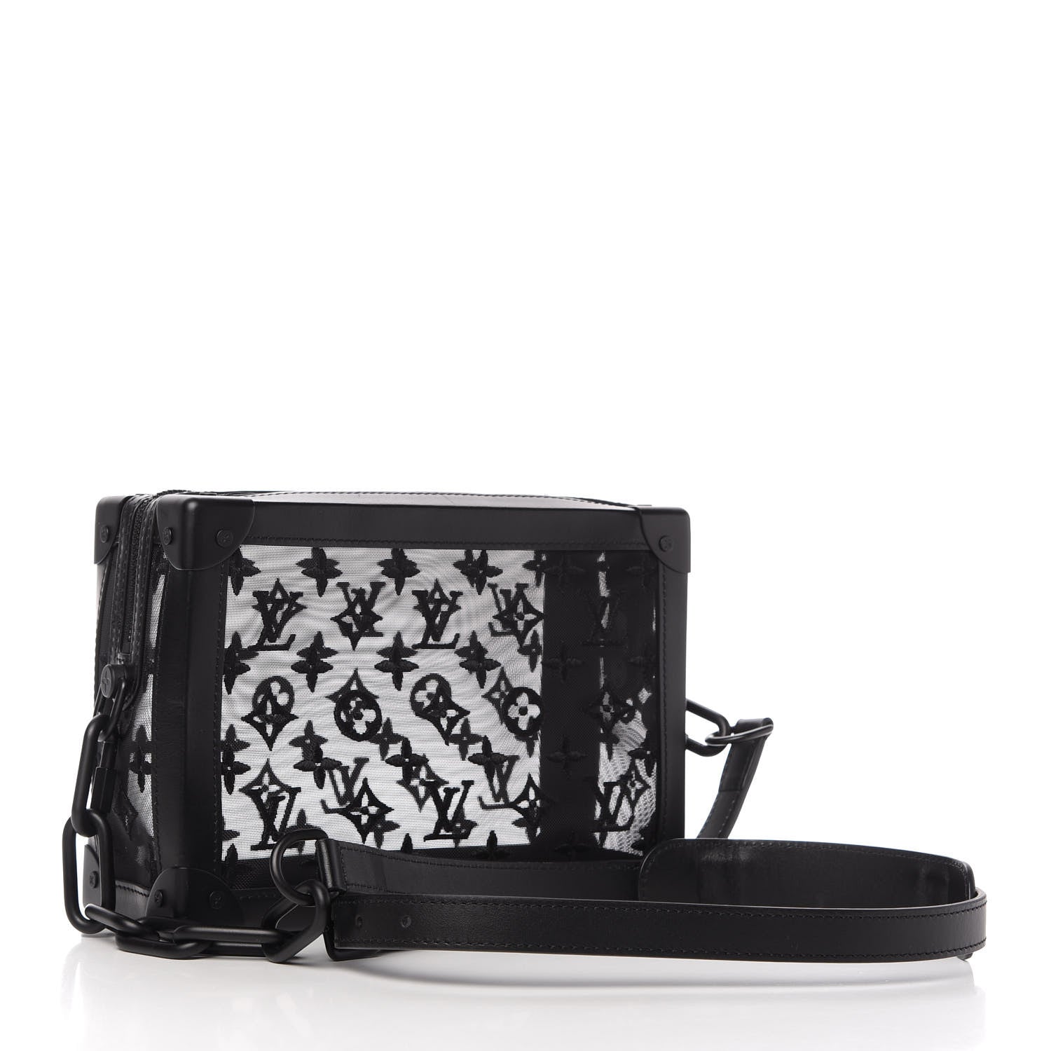 Louis Vuitton Monogram See Through Soft Trunk Black 3 of 9