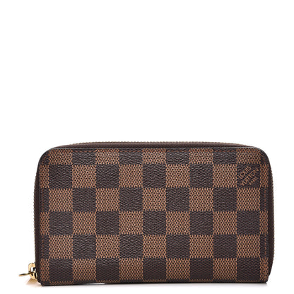Louis Vuitton Damier Ebene Zippy Compact Wallet 1 of 7