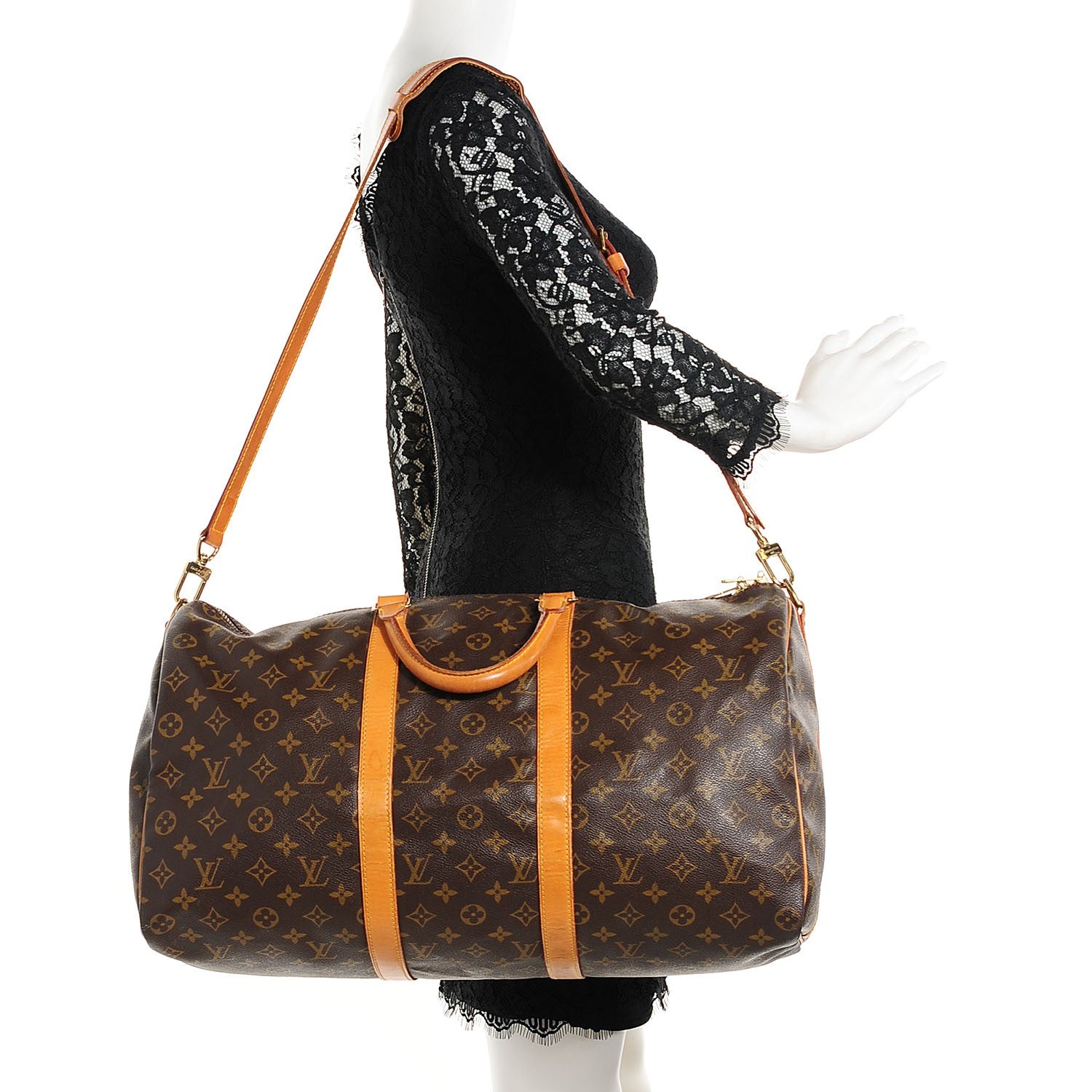 Louis Vuitton Monogram Keepall Bandouliere 50 2 of 7