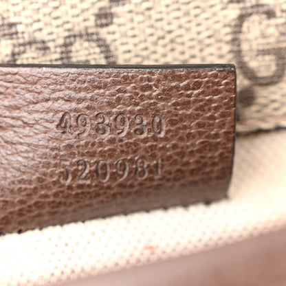 Gucci GG Supreme Monogram Neo Vintage Web Belt Bag Brown 7 of 15