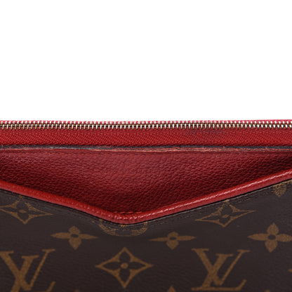 Louis Vuitton Monogram Pallas Clutch Cherry 10 of 15