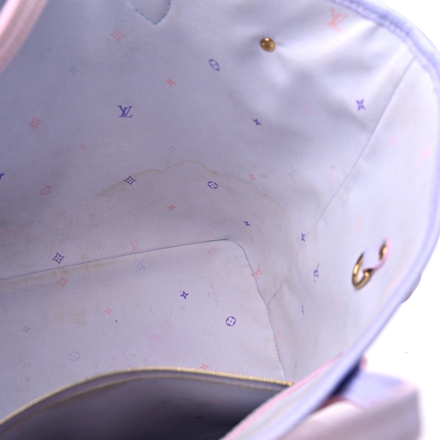 Monogram Giant Spring In The City Neverfull MM Sunrise Pastel