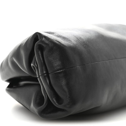 Bottega Veneta Smooth Butter Calf The Pouch Oversized Clutch Black 9 of 10