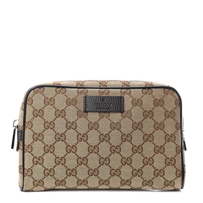 Gucci Monogram Belt Bag Dark Brown 1 of 5