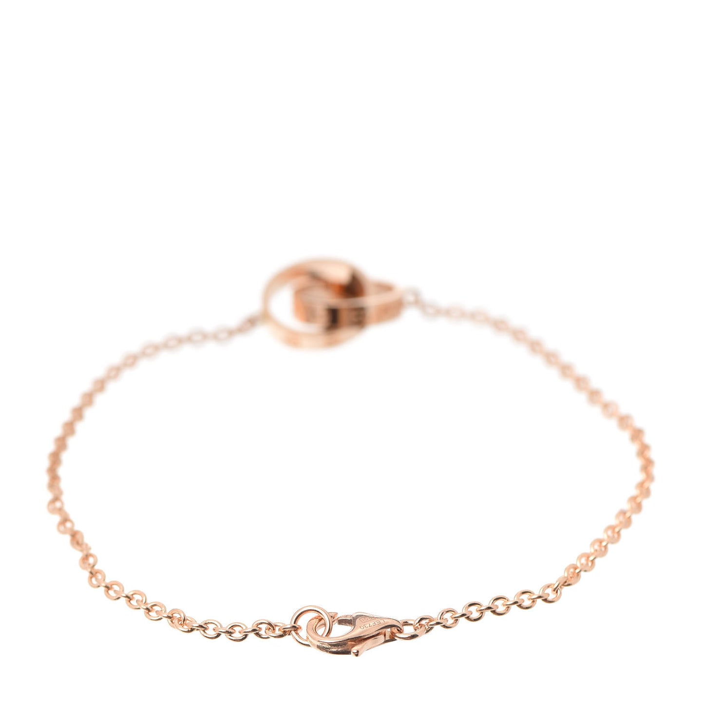 18K Pink Gold Interlocking LOVE Bracelet