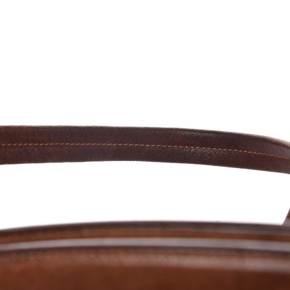 Prada Washed Buffalo Leather Frame Bag Cocoa 12 of 14