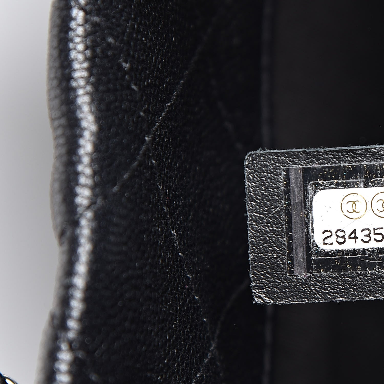 Chanel Caviar Quilted Large Rolled Up Bucket Drawstring Bag Black 7 of 11