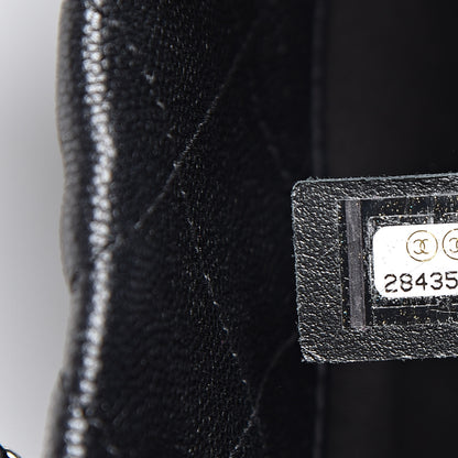 Chanel Caviar Quilted Large Rolled Up Bucket Drawstring Bag Black 7 of 11
