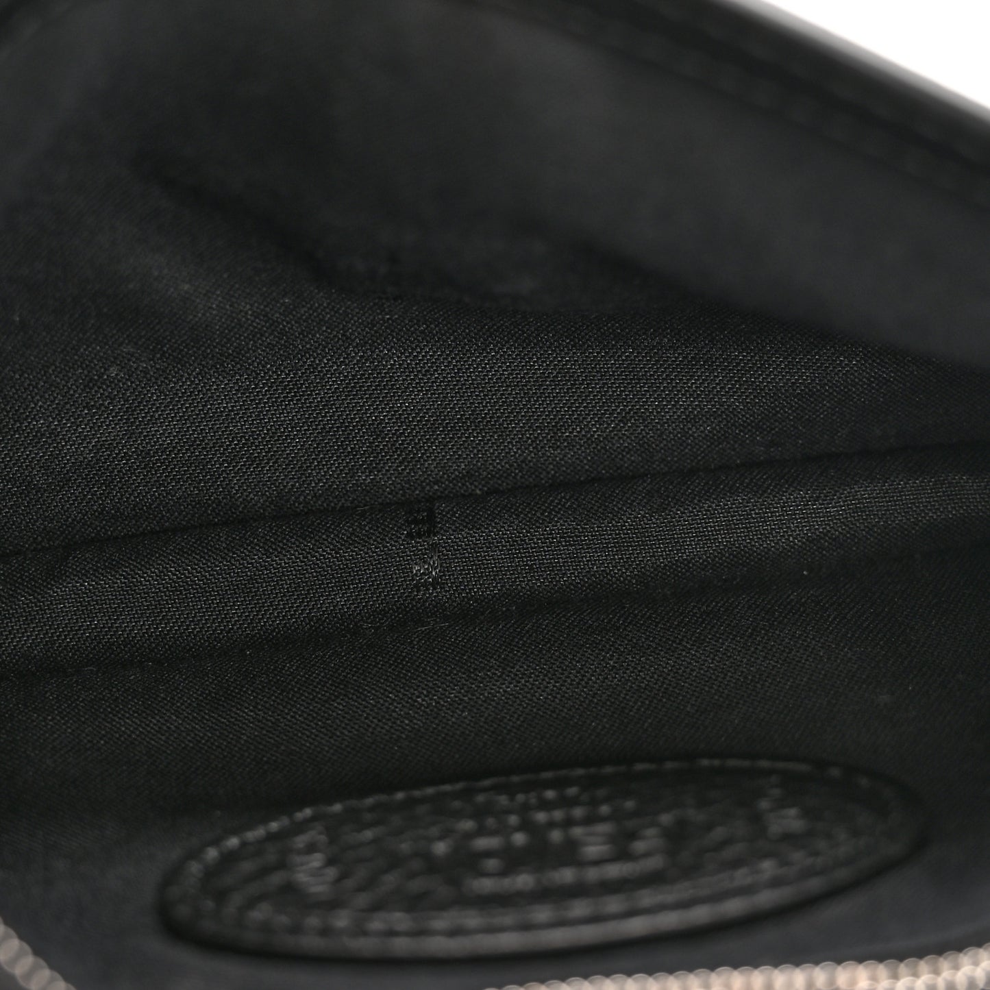 Cuoio Romano Selleria Baguette Belt Pouch Black