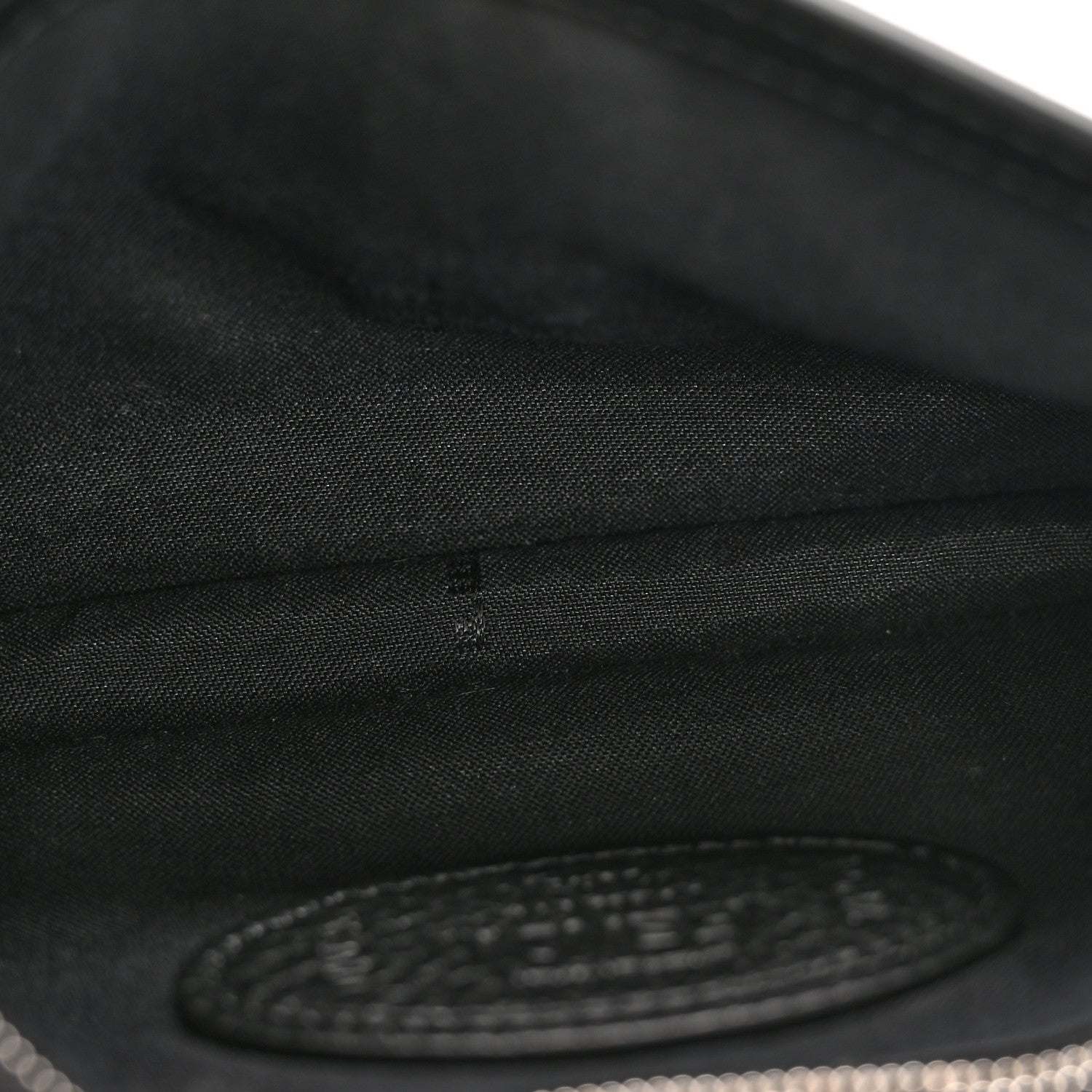 Fendi Cuoio Romano Selleria Baguette Belt Pouch Black 5 of 12
