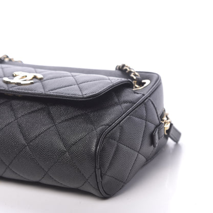 Chanel Caviar Quilted Small In & Out Camera Case Black 9 of 11