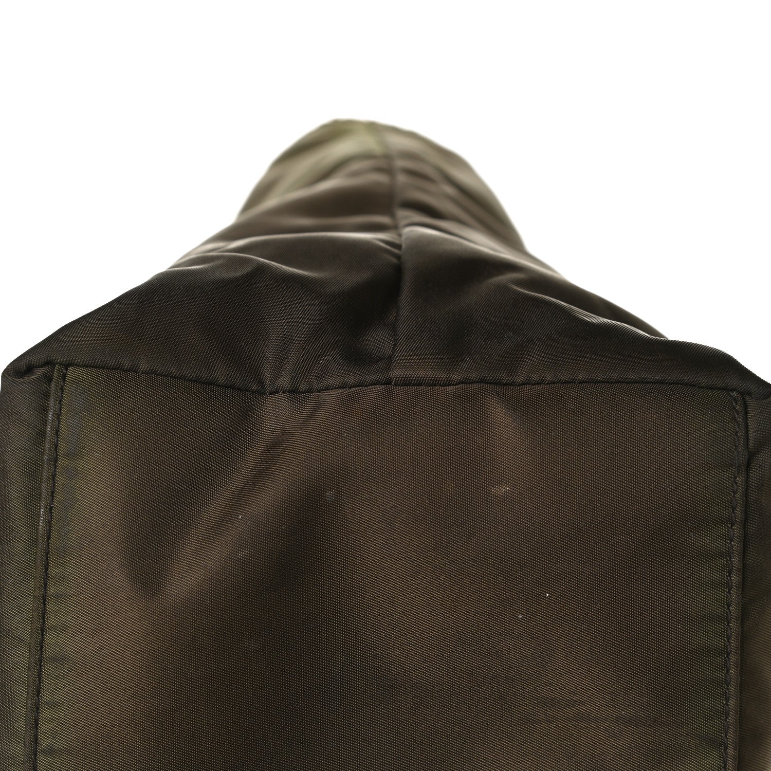 Prada Tessuto Nylon Saffiano Shopping Tote Green 17 of 19