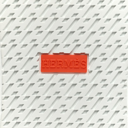 Hermes Calfskin Day Sneakers 38 White 6 of 8