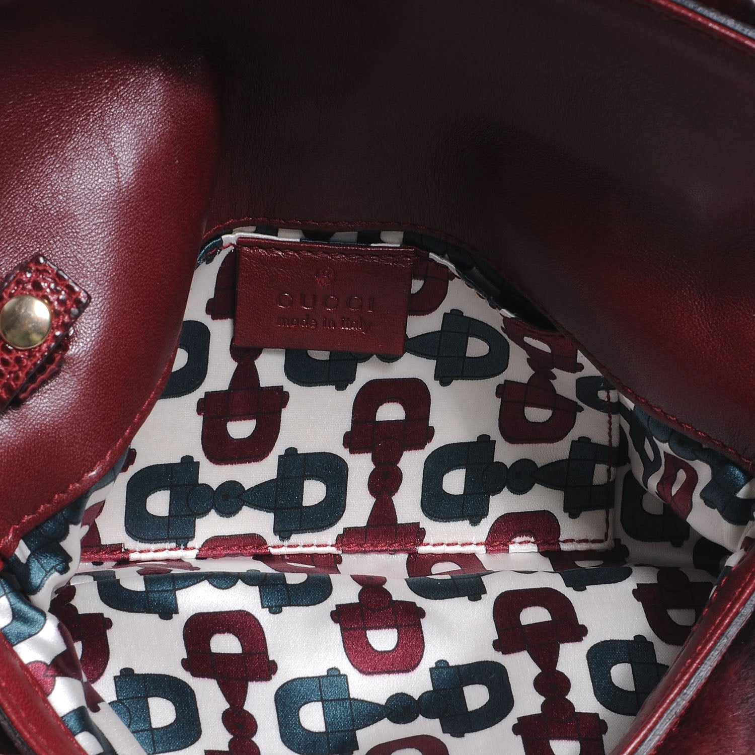 Gucci Mink Fur Wristlet Red 6 of 8