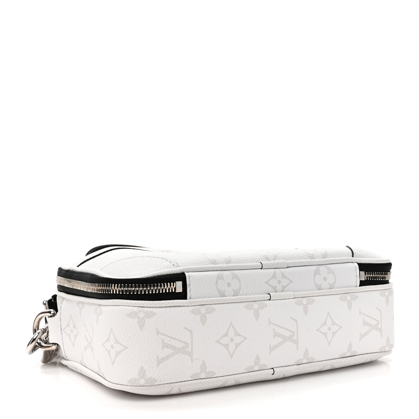 Taiga Monogram Alpha Messenger Optic White