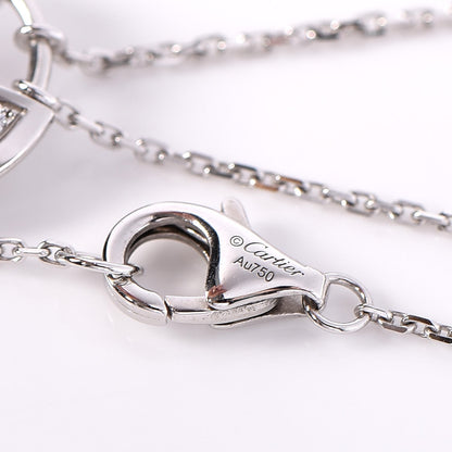 Cartier 18K White Gold Diamond XS Amulette de Pendant Necklace 5 of 7