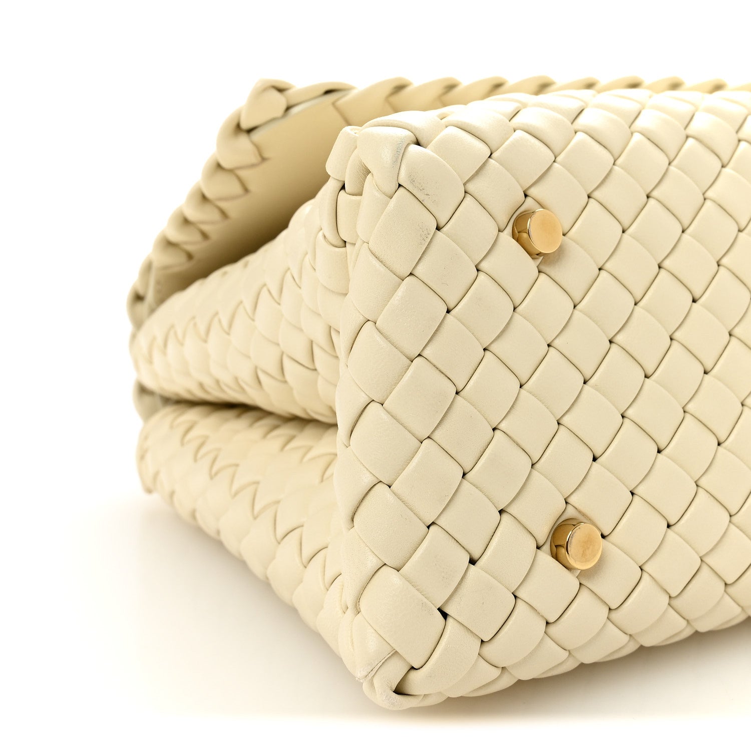 Bottega Veneta Nappa Intrecciato Patti Top Handle Bag Sea Salt 8 of 9
