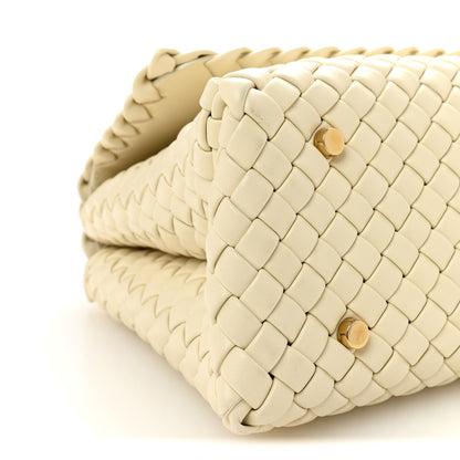 Bottega Veneta Nappa Intrecciato Patti Top Handle Bag Sea Salt 8 of 9