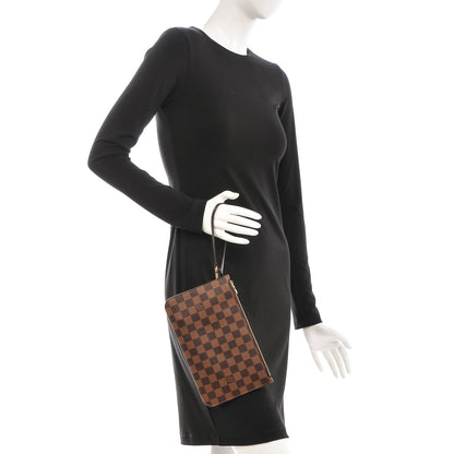 Louis Vuitton Damier Ebene Neverfull MM GM Pochette 2 of 7