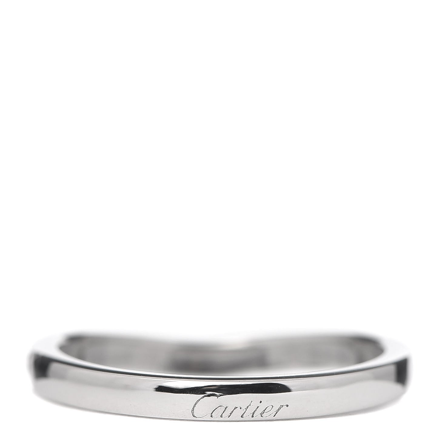 Platinum Diamond Ballerine Wedding Band Ring 49 4.75