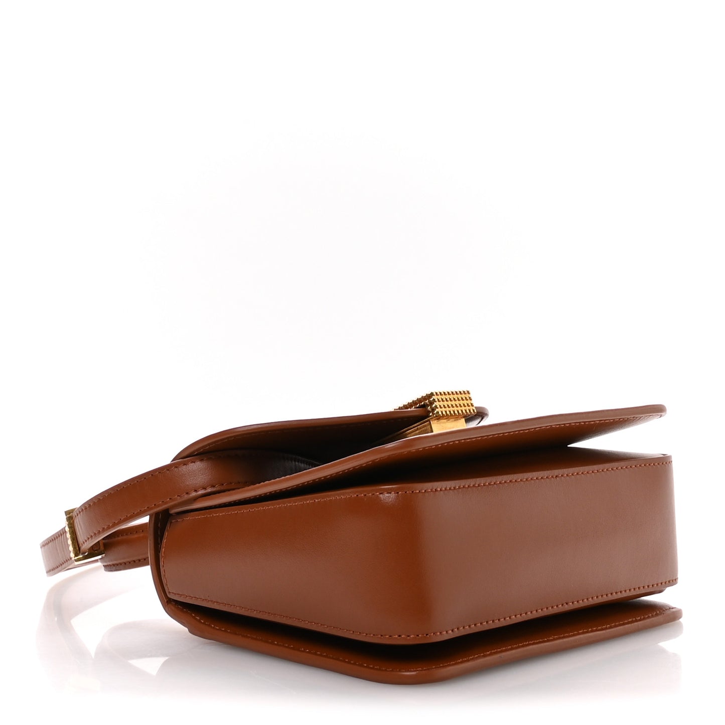 Calfskin Concerto Mini Top Handle Bag Tan