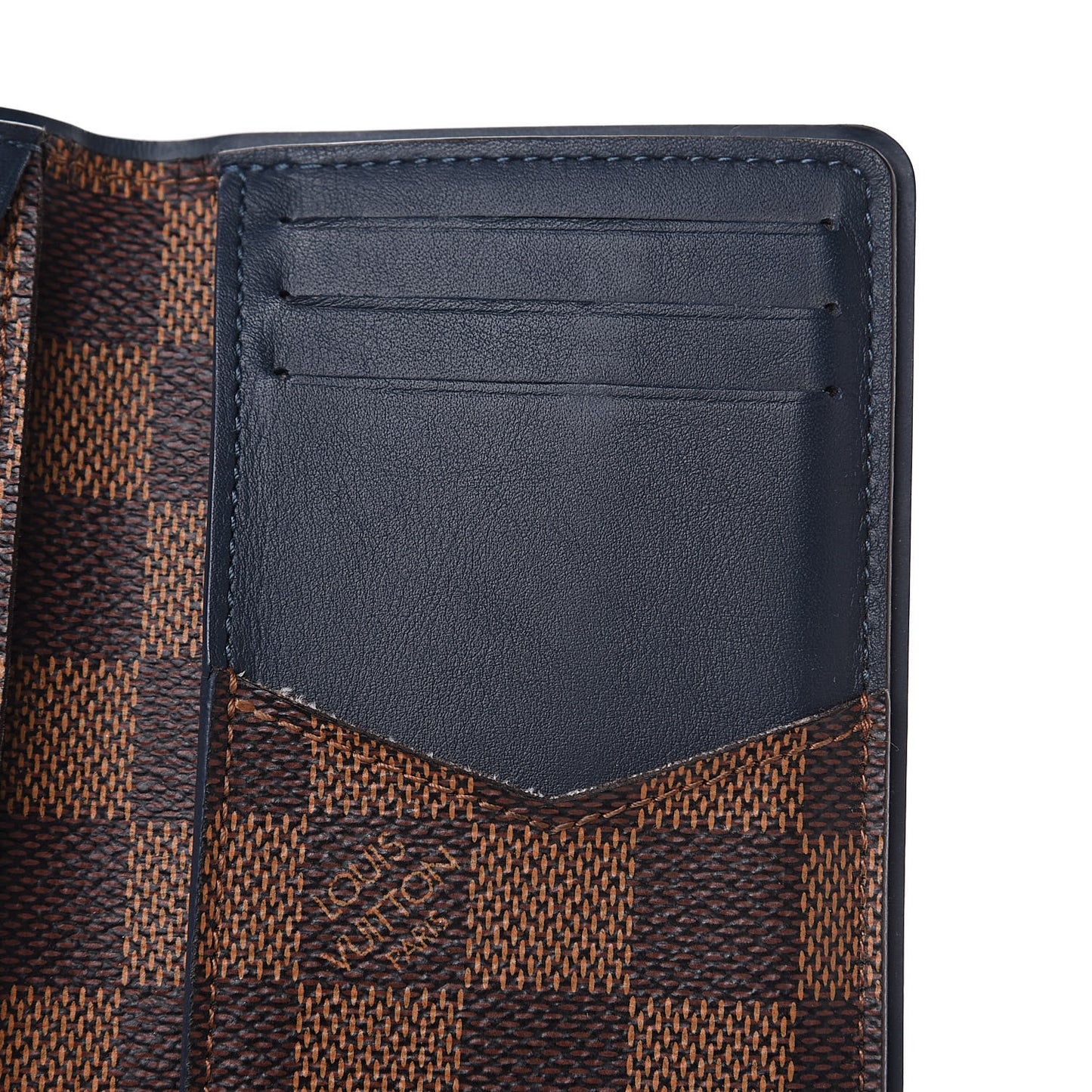 Damier Ebene Pocket Organizer NM Blue