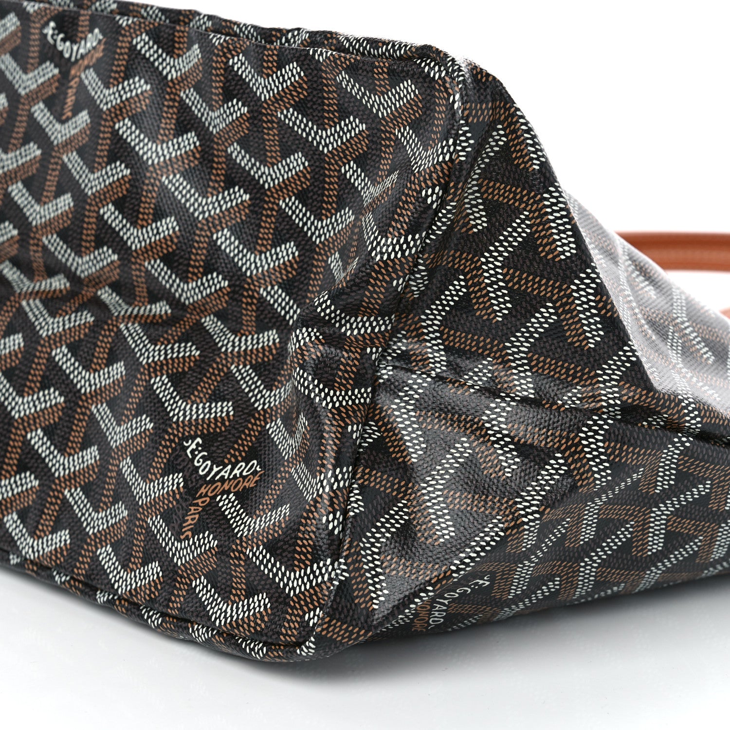 Goyard Goyardine Saint Louis PM Black Gold 12 of 12