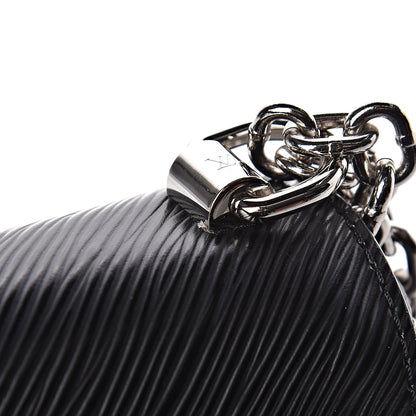 Louis Vuitton Epi Twist Shoulder Bag MM Black 10 of 10