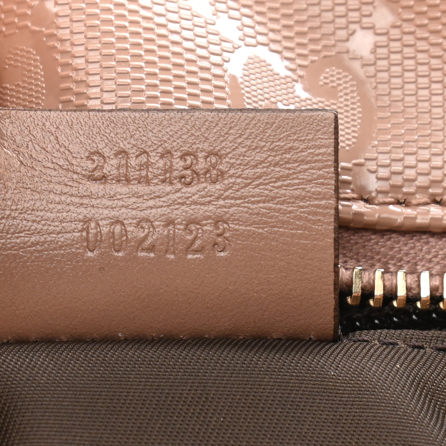 Gucci Imprime Monogram Small Joy Tote Blush Pink 7 of 15