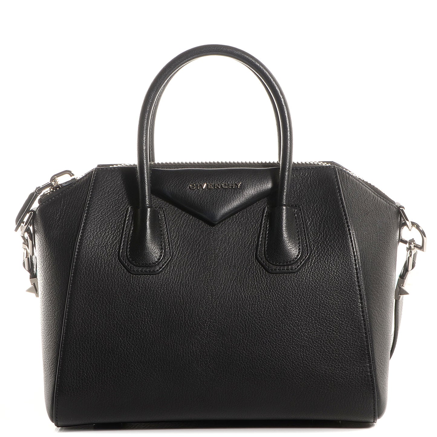 Sugar Goatskin Small Antigona Black