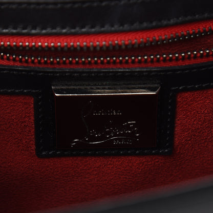 Christian Louboutin Calfskin Small Sweety Charity NV Shoulder Bag Black 6 of 9