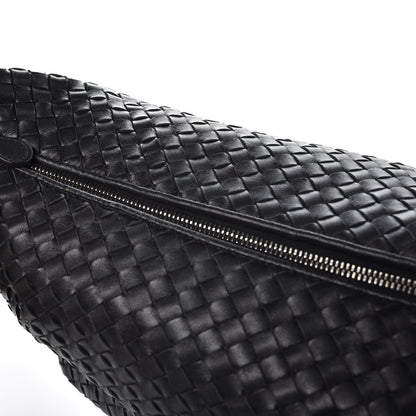 Bottega Veneta Nappa Intrecciato Shoulder Bag Black 10 of 10