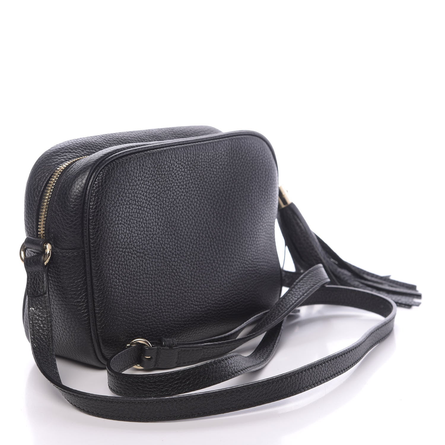 Gucci Pebbled Calfskin Small Soho Disco Bag Black 3 of 13