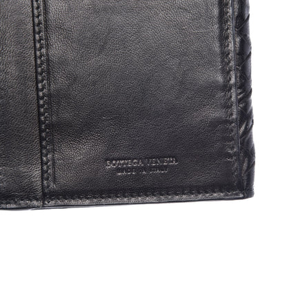 Bottega Veneta Nappa Intrecciato Embossed Continental Wallet Black 6 of 8