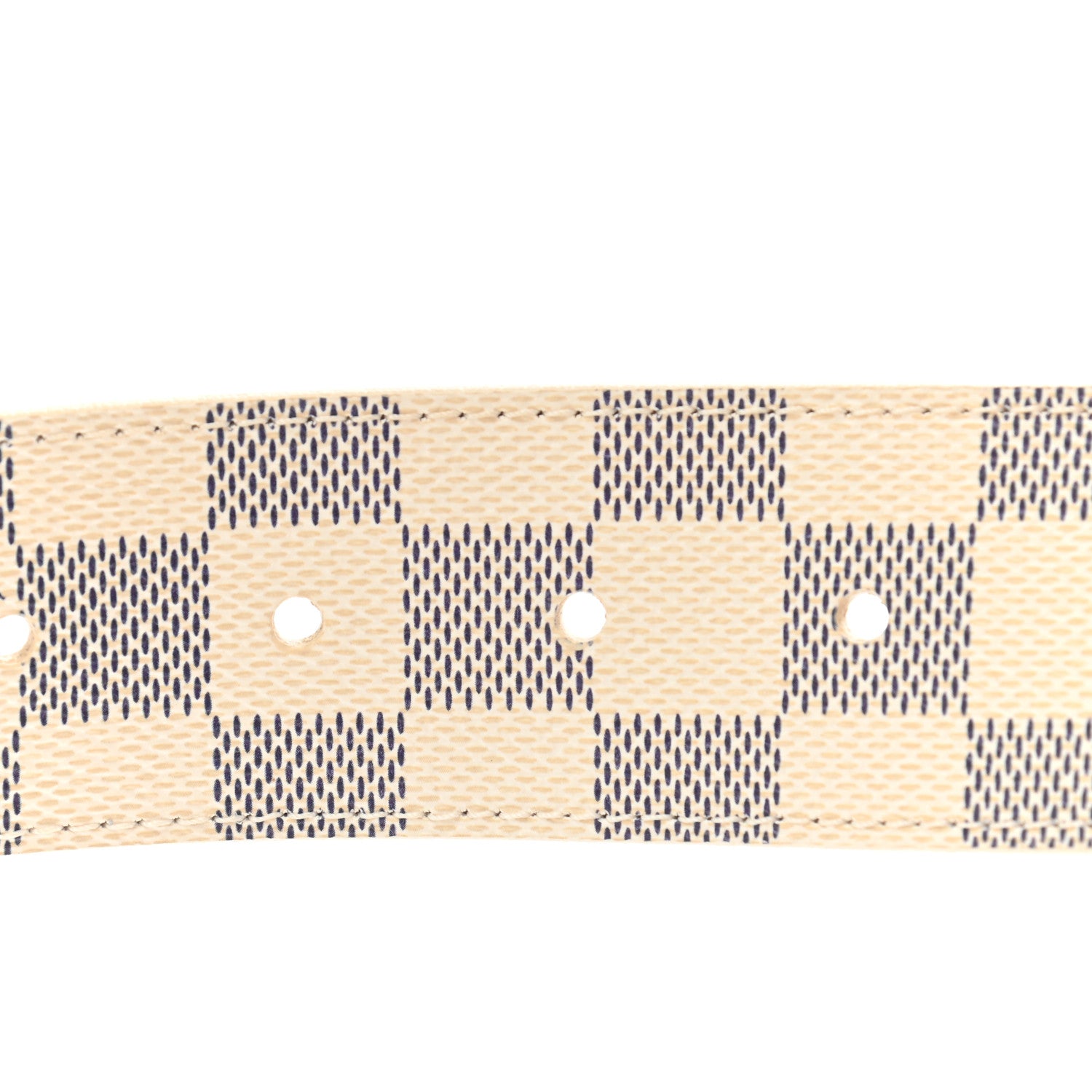 Louis Vuitton Damier Azur LV Initiales Belt 80 32 8 of 8
