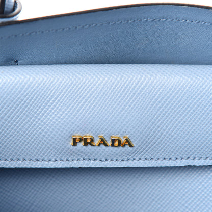Prada Saffiano Cuir Large Double Bag Astrale 9 of 11