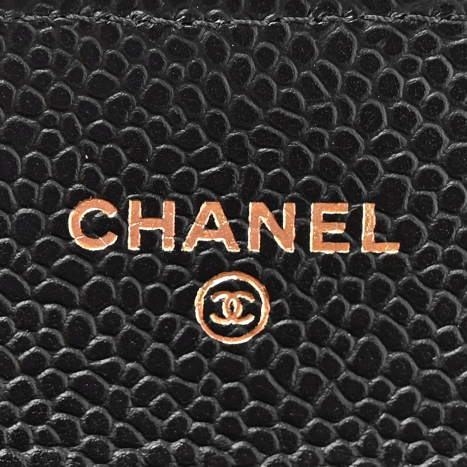 Chanel Caviar Quilted Flap Card Holder Wallet Black 6 of 9
