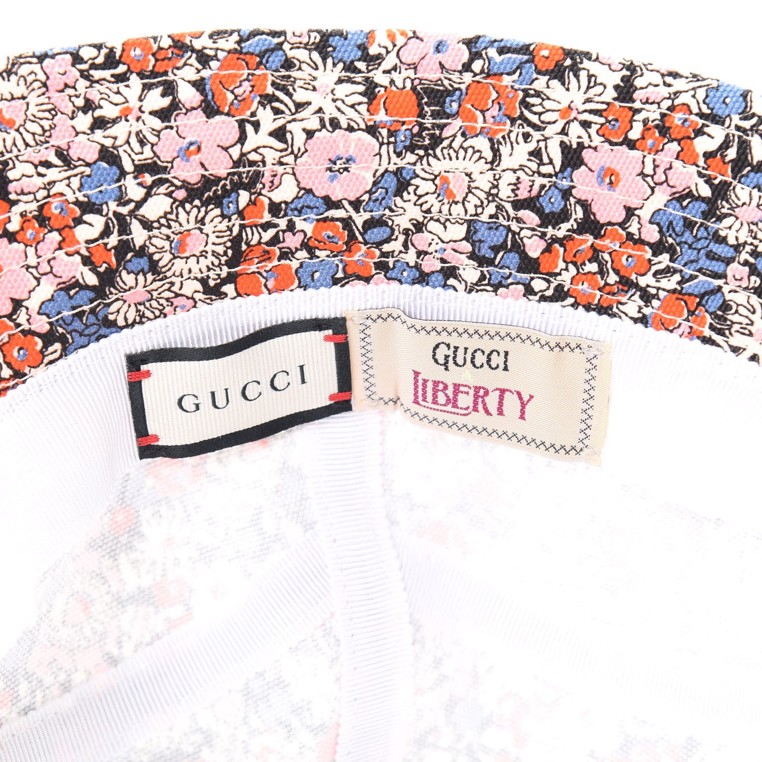 Gucci X LIBERTY OF LONDON Canvas Floral New Serge Bucket Hat L 59 6 of 7