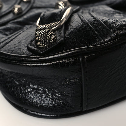 Balenciaga Agneau Arena Le Cagole Mini Purse With Chain Black 8 of 9