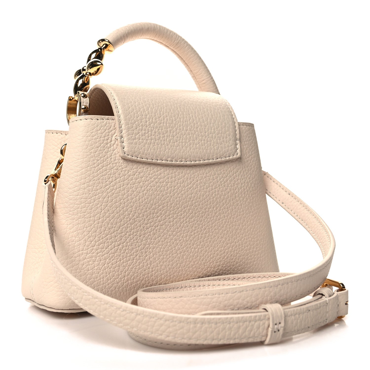 Louis Vuitton Taurillon Jewelily Capucines Mini Quartz 3 of 9