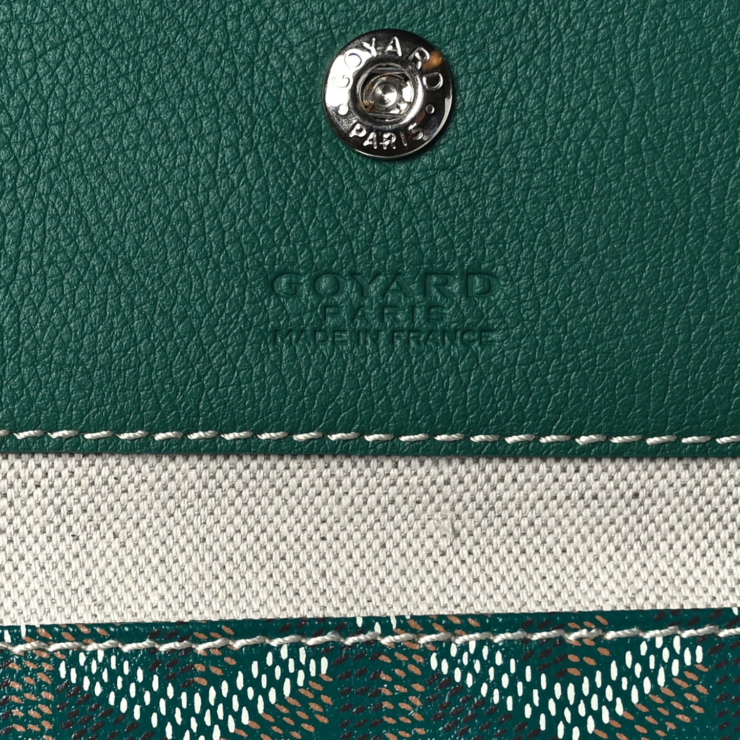 Goyardine Saint Louis GM Green