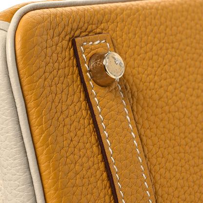 Hermes Togo Horseshoe Birkin 30 Jaune Ambre Craie 11 of 11