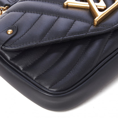 Louis Vuitton Calfskin New Wave Chain Pochette Black 10 of 16