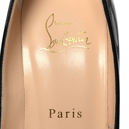Christian Louboutin Patent New Very Prive 120 Pumps 36 Black 9 of 10