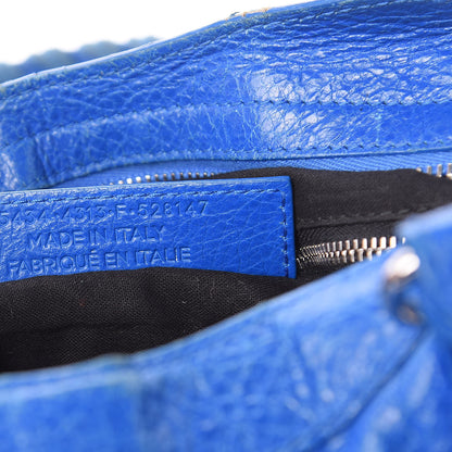 Balenciaga Agneau Giant 12 Silver Hardware Town Bleu Lazuli 9 of 19