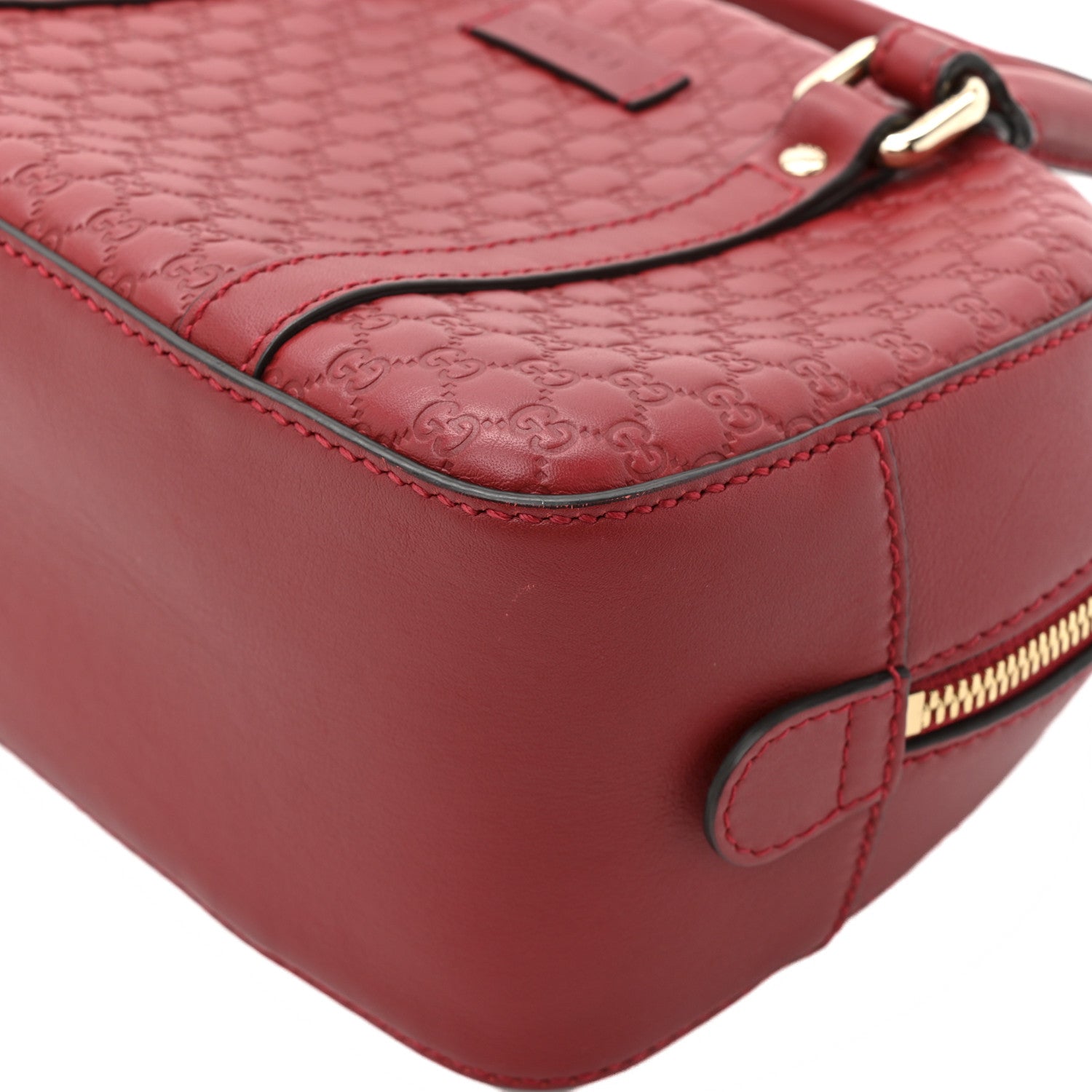 Gucci Soft Microguccissima Small Crossbody Bag Rosso 15 of 16