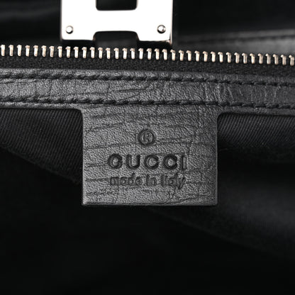 Gucci Monogram Bamboo Bullet Bag Black 6 of 14
