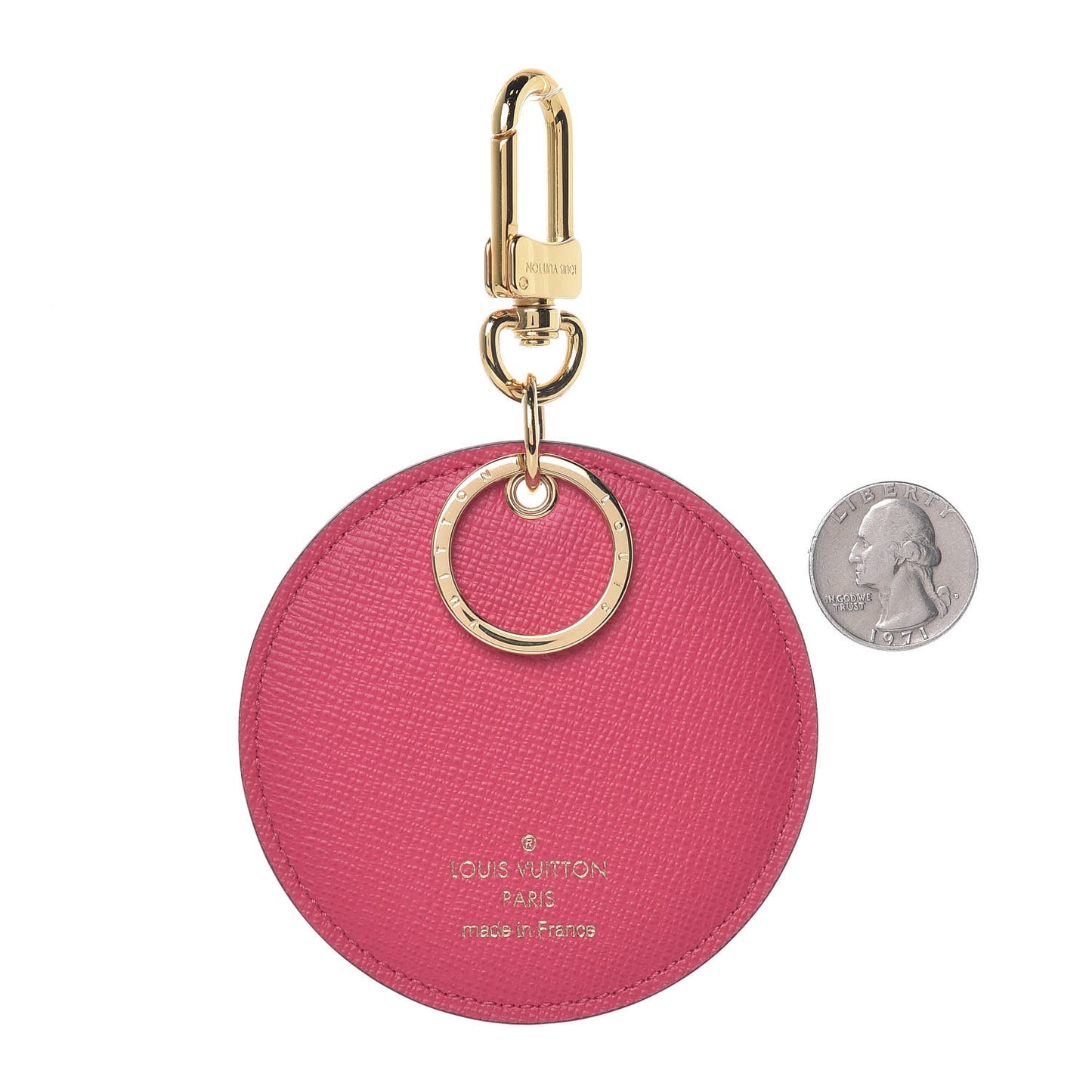 Monogram 2017 Christmas Animation Bag Charm Key Holder