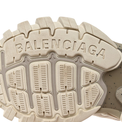 Balenciaga Rubber Mesh Fabric Bi-Color Recycled Sole Womens Track Sneakers 37 Beige 7 of 8